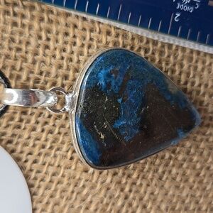 Chrysocolla pendant NWOT #351